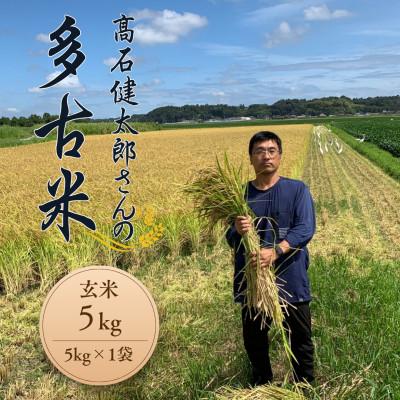 ふるさと納税 多古町 多古米セレクション　高石健太郎さんの多古米コシヒカリ　玄米5kg　令和7年産