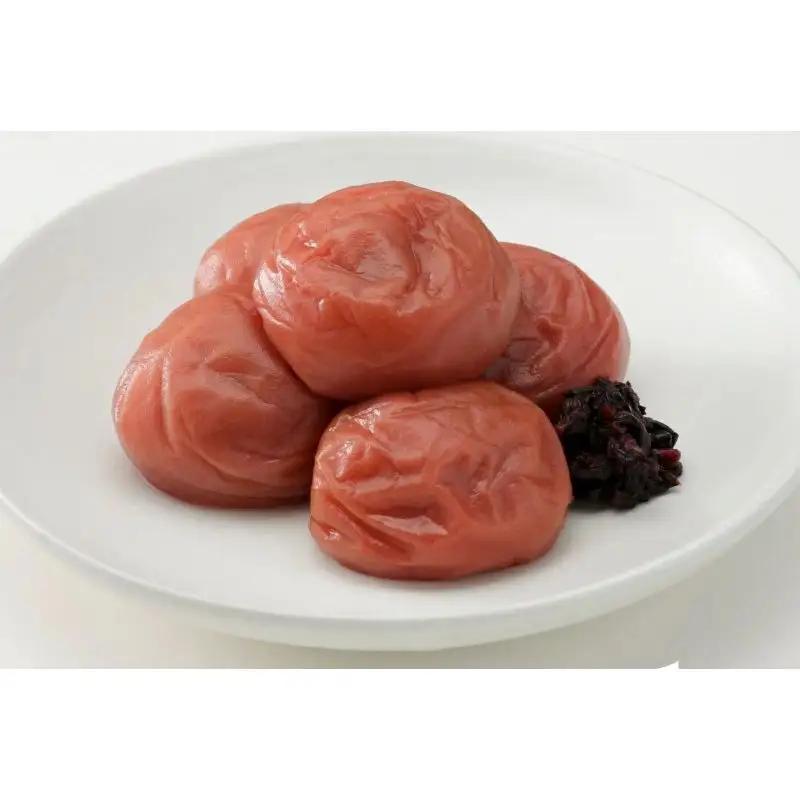 庭園梅しそ漬 500g ＜塩分12％＞ / 梅干し 梅干 紀州南高梅 南高梅 梅 和歌山 田辺 しそ しそ漬け おかず 減塩 塩分12％ 塩分控えめ ご飯のお供 国産 酸っぱい 焼酎 【okh008】