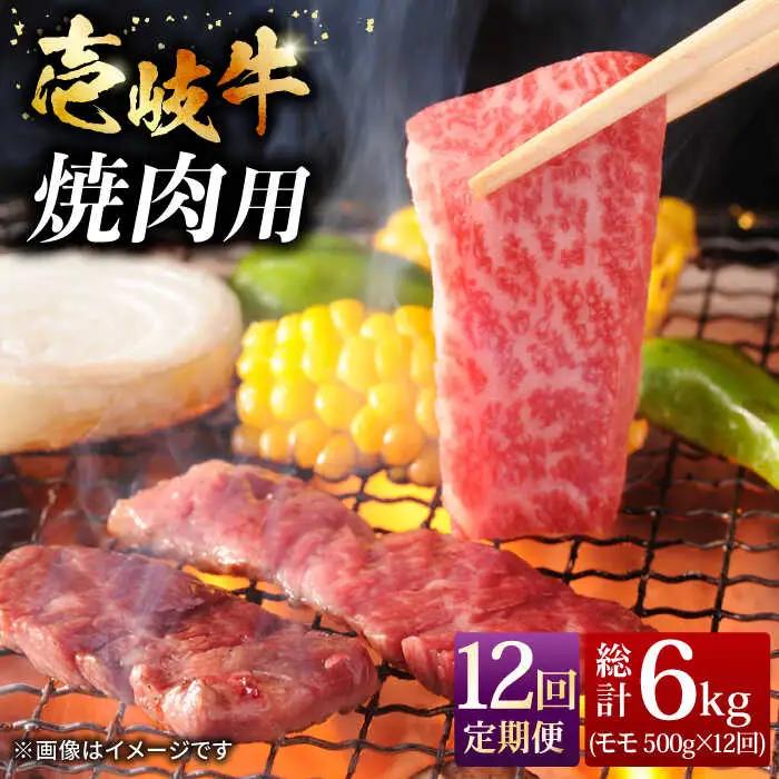 【全12回定期便】壱岐牛 焼き肉 セット 500g [JCG056]焼肉