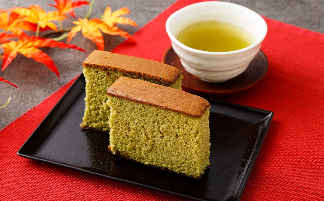 カステラ抹茶 約460g × 1斤