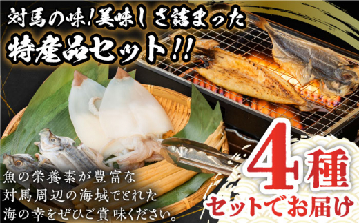【全6回定期便】対馬 海の幸 干物 セット《対馬市》【対馬地域商社】九州 長崎 海鮮 [WAC028]冷凍 新鮮 魚 イカ あじ 鯵 アジ 剣先いか カマス 穴子 個包装 BBQ 魚介 浜焼き ひもの