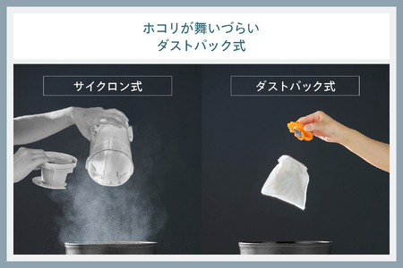 コードレススティック型クリーナー ホワイト(ETC-EB65W)