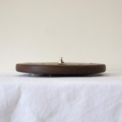 ふるさと納税 宇治市 掛時計(ブラックウォールナット・白針) |  | 01