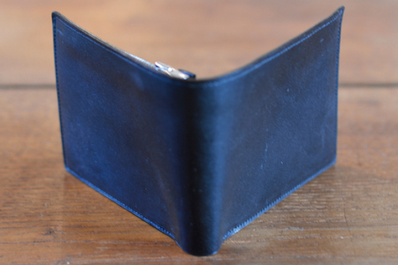 栃木レザーのHalfWallet｜栃木県 益子町 ふるさと納税 ヌメ革 革日用品（BB017）