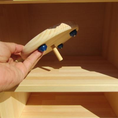 ふるさと納税 泉佐野市 手作り木製 ままごとキッチン・大きなレンジ付き DHK「ハート」 099H2120 |  | 03