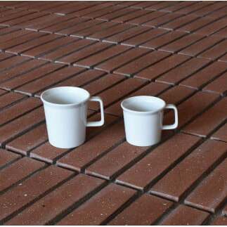 1616/ TY Mug Handle & Coffee Handle White 有田焼 器 食器 マグカップ 白 ホワイト コーヒーカップ A15-201