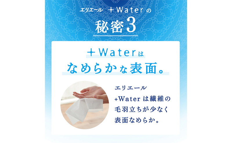 エリエール +Water　180W5箱×10セット 合計50箱　日用品 消耗品 生活用品 ティッシュ ティッシュペーパー ボックスティッシュ 保湿 静岡県 島田市