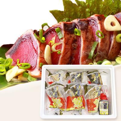 ふるさと納税 枕崎市 【牛と鰹】満喫セットF 枕崎牛 カルビ&サイコロステーキ・枕崎産 一本釣り かつおタタキ E7-1 |  | 01
