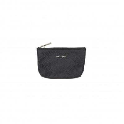 ふるさと納税 鎌倉市 MASSTARD -MINIMAL LEATHER POUCH PETIT- BLACK