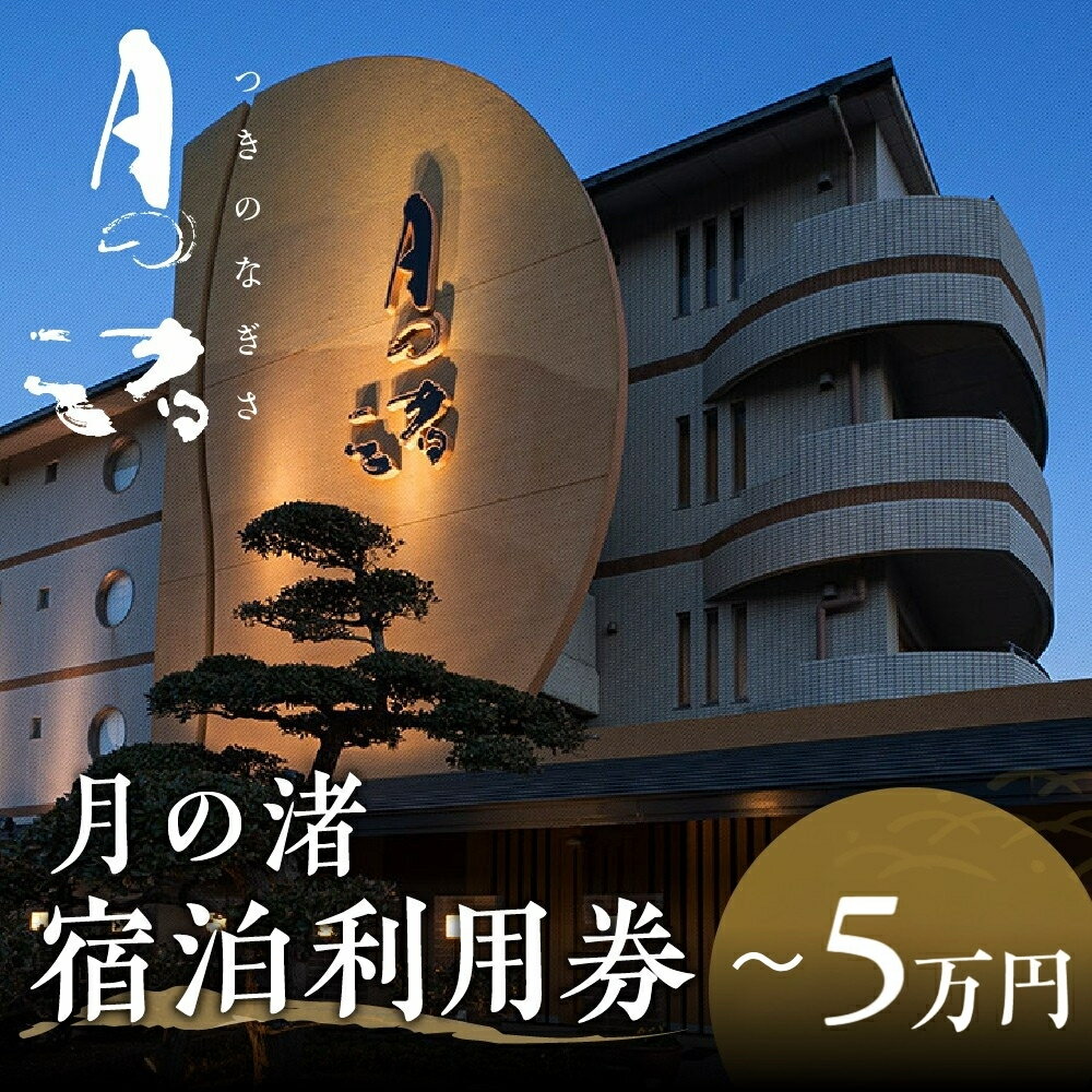 【ふるさと納税】「月の渚」宿泊利用券　2万円分 5万円分 宿 旅館 旅行券 宿泊券 観光 愛知県 田原市
