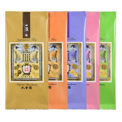 ふるさと納税 村上市 村上銘茶詰合せ「七彩の詩」B B4055