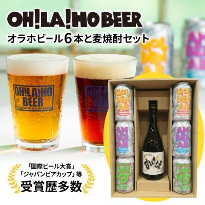 ふるさと納税 東御市 【オラホビール】クラフトビール3種6本&amp;麦焼酎セット