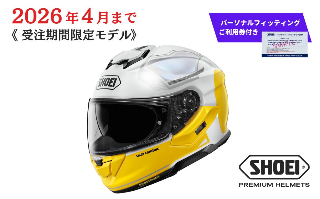 
            SHOEI ヘルメット GT-Air3 MIKE TC-3 (YELLOW/WHITE) パーソナルフィッティングご利用券付 バイク フルフェイス ショウエイ バイク用品 ツーリング SHOEI品質 shoei スポーツ メンズ レディース
          