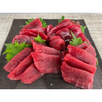 ふるさと納税 三浦市 【上質】天然本まぐろ赤身2柵【なめらか】