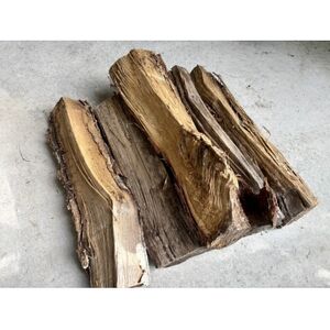 林業芸術社　2年乾燥薪(広葉樹約45cm /約10kg分/中割り～)御代田町面替【1702604】