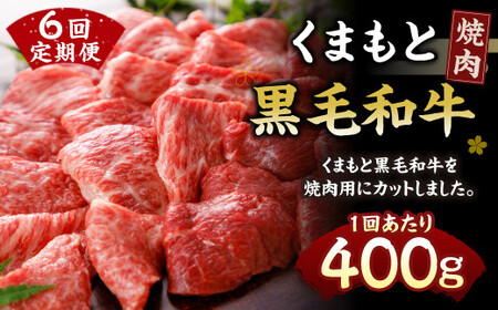 【定期便6回】 くまもと黒毛和牛 焼肉 400g N30R6