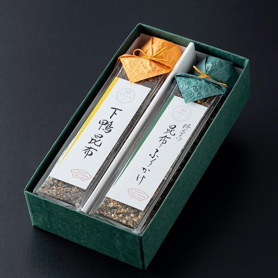 ＜下鴨茶寮＞至高の昆布(昆布ふりかけ 65g、下鴨昆布 90g)