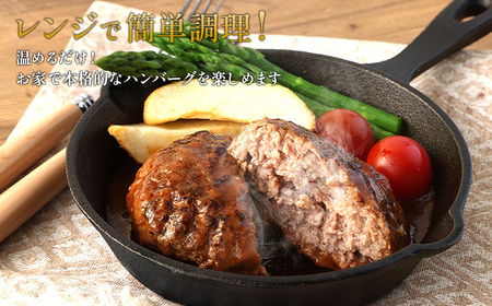 ハンバーグ セット 冷凍(130g × 10パック 計 1,300g)ギフト レンジ 湯煎 温めるだけ 簡単調理 小分け 個包装 総菜 簡単 おかず レトルト 人気 お取り寄せ 九州 宮崎県 えびの市
