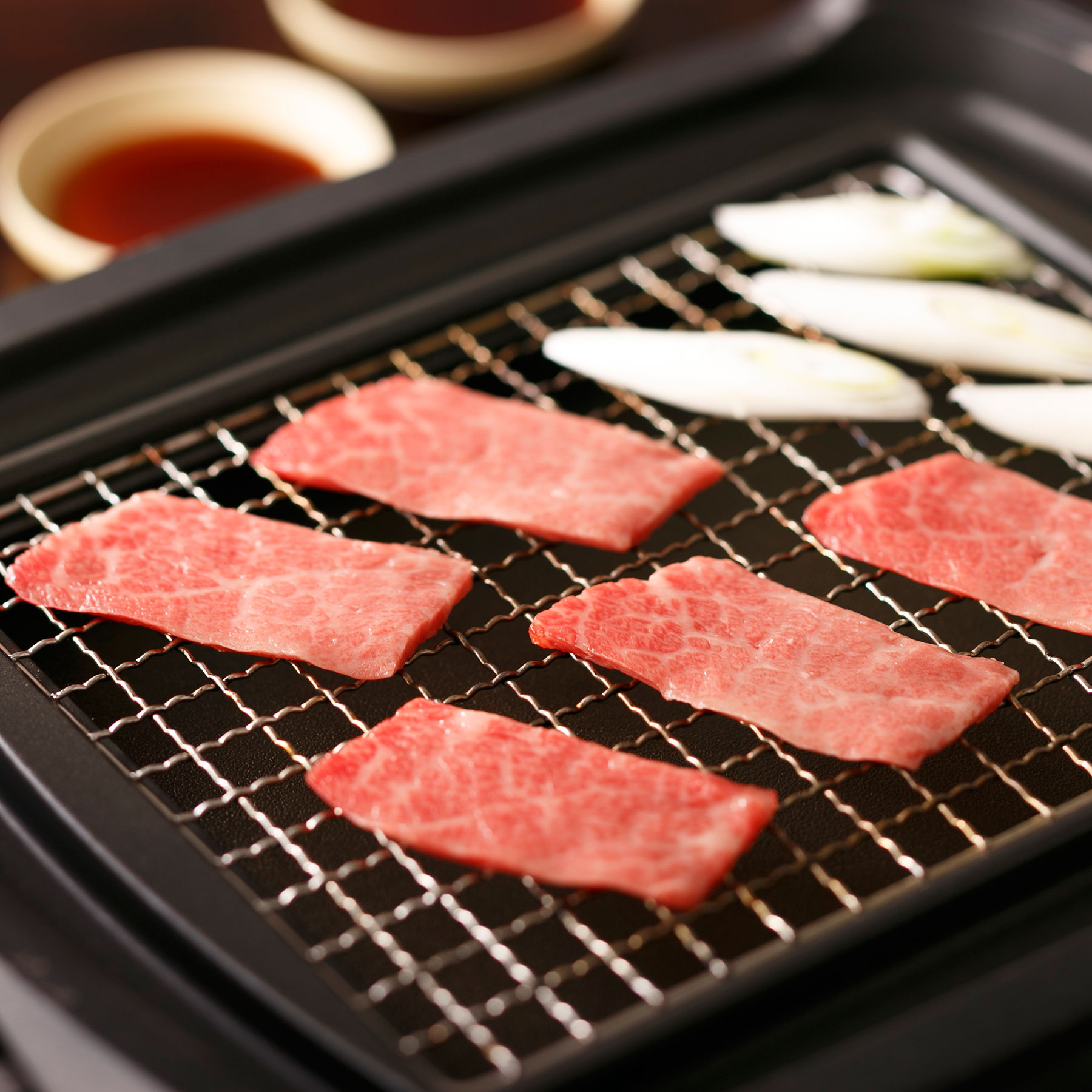 山形牛 霜降り焼肉用（肩ロース・リブロース） 500g