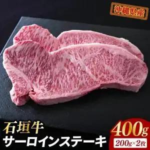 石垣牛 サーロインステーキ 400g（約200g×2） （AG017）