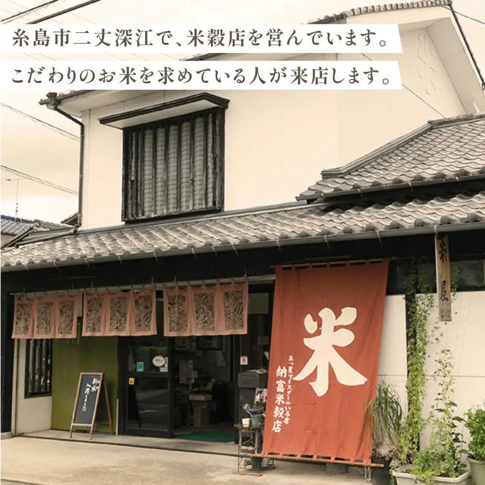 糸島のお米 食べくらべ 真空パック 計10kg（2kg×5パック）  糸島市 / 米屋納富 [ARL003] 白米 米