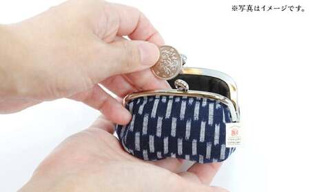 開運福を呼び込む 【久留米絣】 福ふくがま口財布 がま口 財布 小銭入れ 小物入れ 普段使い プレゼント ギフト 福岡県 筑後市