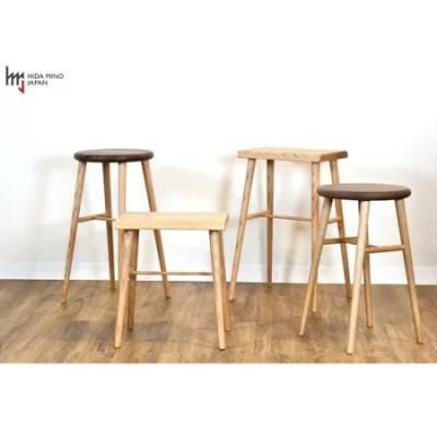 ふるさと納税 関市 ハイスツール/サイドテーブル【オーク+ウォルナット材】JCW73026X ONO+W |  | 03