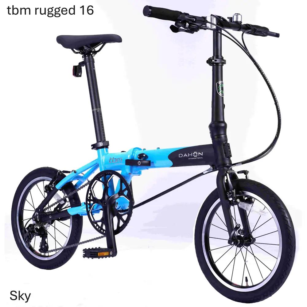 DAHON tbm rugged 16 Sky 送料無料 全国配送離島含│自転車 完成品 組み立て不要 折りたたみ自転車 通勤 通学 サイクリング 新生活 武田産業 三重県 四日市市 ふるさと納税