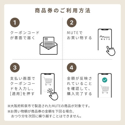 【ふるさと納税限定品】MUTEで使える商品券(60,000円分)【1594598】