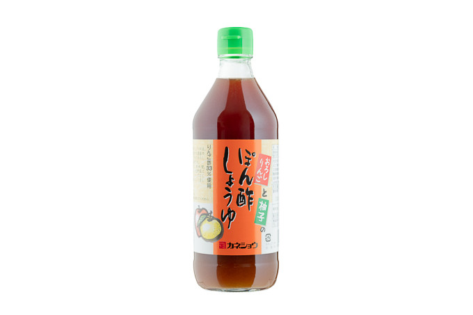 
おろしりんごと柚子のぽん酢しょうゆ500ml×1本
