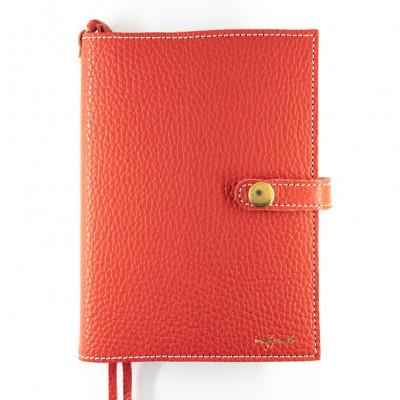 ふるさと納税 大川市 mafpinto ADRIALINE 手帳カバー A5サイズ 本革 レッド