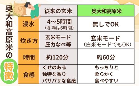 ＜令和7年産・先行予約＞ひとめぼれ 玄米 5kg 9月末より順次発送 ／ ふるさと納税 低農薬 米 お米 こめ コメ 国産 新米 玄米 農家やまおか 奈良県 宇陀市