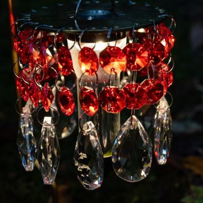 ふるさと納税 みよし市 ミニランタン専用シェード　ランタンシェードシャンデリア・レッド |  | 03