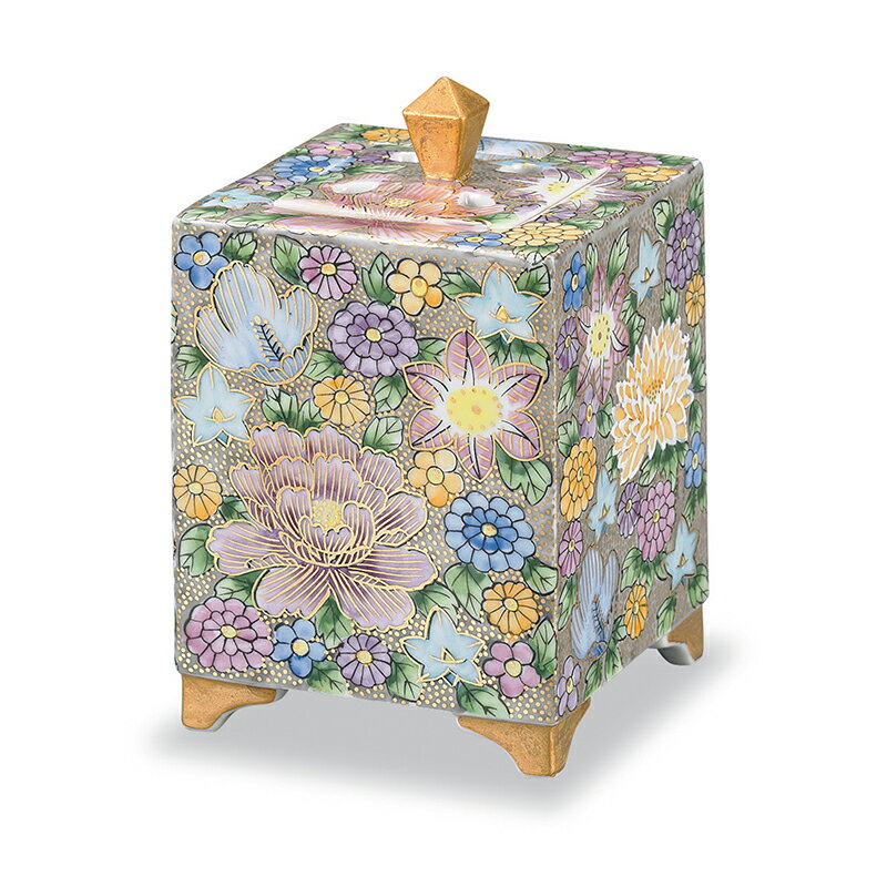 【ふるさと納税】4号香炉　花詰　大志窯　 民芸品 工芸品 雑貨 日用品 インテリア 香り 小物