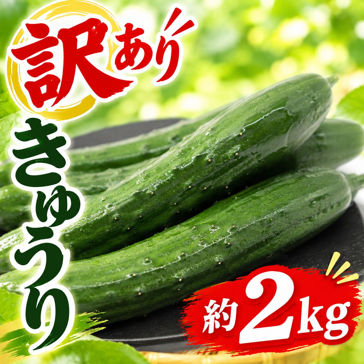 【ふるさと納税】 訳あり きゅうり 野菜 2キロ 2kg 胡瓜 【 2026年 分発送 】 夏野菜 やさい きゅーり サラダ 漬け物 漬物 キムチ サイズ 不揃い 曲がり お弁当 夕飯 朝ごはん 朝食 産地直送 国産 数量限定 人気 限定 農家直送 国産野菜 新鮮 佐藤農園 海老名 神奈川
