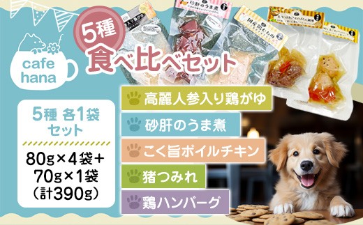 
                  ペットフード 5種 セット 国産 鶏がゆ 砂肝のうま煮 ボイルチキン 鶏ハンバーグ 猪つみれ 人と一緒に食べられる 保存料不使用 | ペットフード 国産 犬 猫 ごはん 高麗人参 鶏がゆ 砂肝 ボイルチキン 猪肉 ハンバーグ 人と一緒に食べられる ペット用 食事 トッピング 備蓄 災害用 京都 舞鶴
                