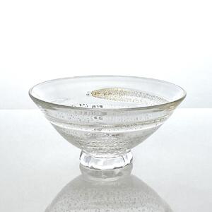 ガラス抹茶碗（抹茶茶碗・金と銀）