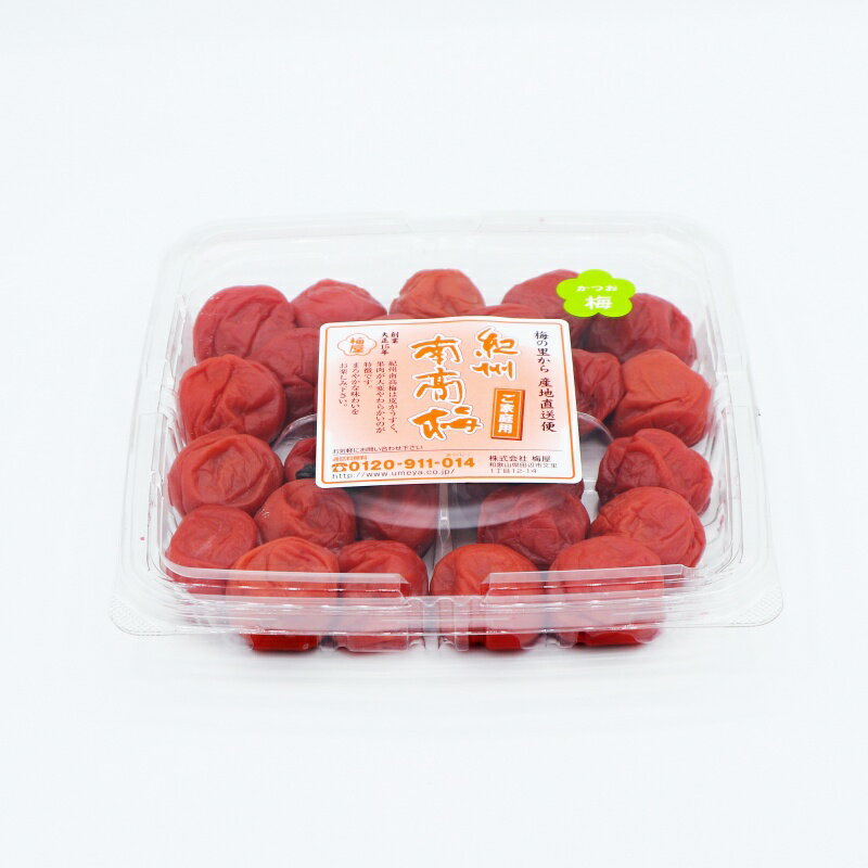 【ふるさと納税】＼梅屋レビューキャンペーン／ ご家庭用 紀州南高梅 かつお梅 450g / 田辺市 紀州南高梅 南高梅 梅干し 梅干 梅 かつお梅 家庭用 お家用