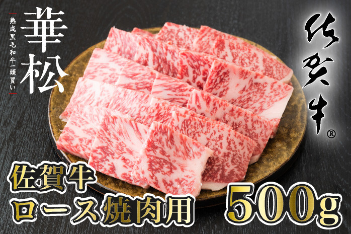 
【佐賀牛】ロース焼肉用(500g)
