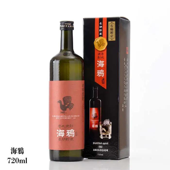 麦焼酎 海鴉 720ml（25度）[JAD010] 焼酎 壱岐焼酎