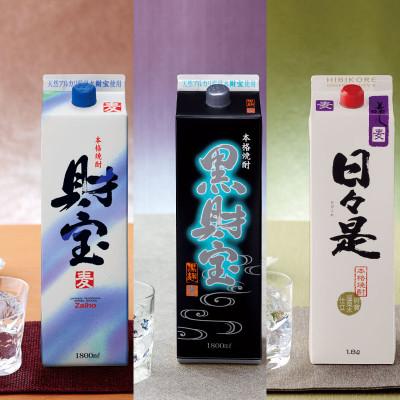 ふるさと納税 垂水市 【毎月定期便】麦焼酎・飲み比べ 紙パック 3種6本 全6回 |  | 02