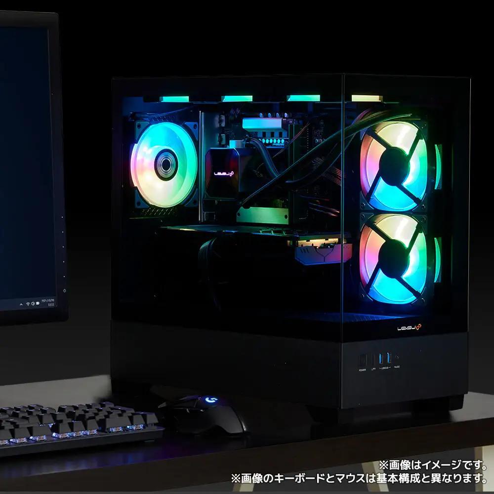 パソコン工房 4年間物損保証 ミニタワーゲーミングPC Core Ultra 7/5070/ピラーレス/No.266 | ゲーミング パソコン