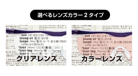 ハズキルーペ【クール・カラーレンズ】1.6倍率 赤 [0394]