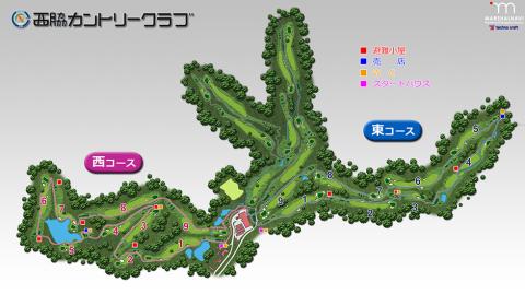【ゴルフ場利用券】西脇カントリークラブ 利用券 10-64