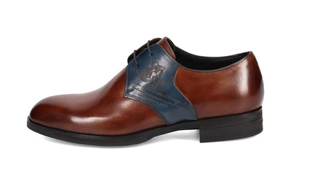 madras(マドラス) 紳士靴 meta insole搭載 M523MT (カラー：ダークブラウン/ネイビー、サイズ：25.0cm)