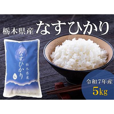 ふるさと納税 大田原市 【大田原市・那須塩原市・那須町共通返礼品】令和7年産　栃木県産　なすひかり　5kg(精米)