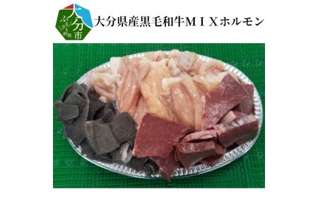 A01080　大分県産黒毛和牛ＭＩＸホルモン約400ｇ×2パック