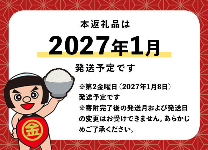 【2027年1月発送】新米 令和8年産 コシヒカリ【 精米 】10kg 米 お米 特A