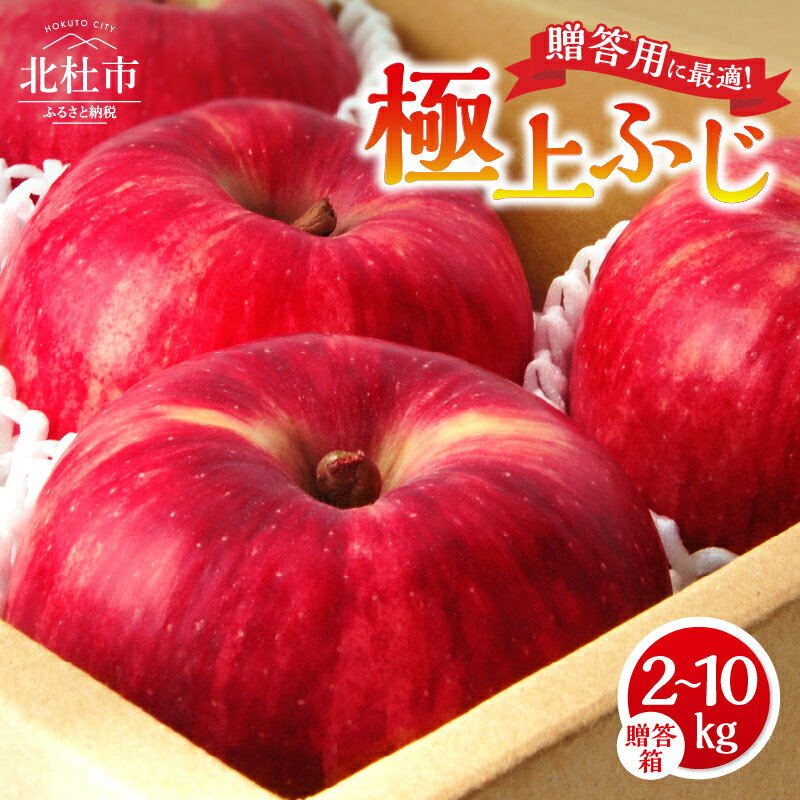 【ふるさと納税】 2025年先行予約 りんご 山梨県産 ふじ 極上ふじ 田丸りんご園 選べる 容量 2kg～10kg フルーツ 果物 果実 贈答 ギフト プレゼント 山梨 八ヶ岳南麓 北杜市 明野 送料無料