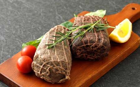 宮崎 ハーブ牛 交雑種 ローストビーフ 約500g （ 約250g × 2本 ） 肉 お肉 牛 牛肉 ブロック 冷凍 国産